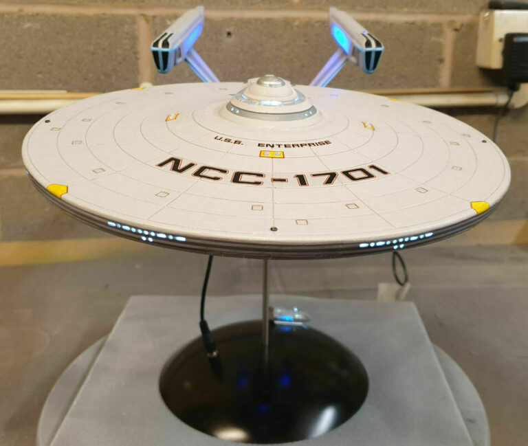 Lighting Kit For Amt Enterprise A Refit, 1537 Scale . (Model Not Included) Startrek Lighting
